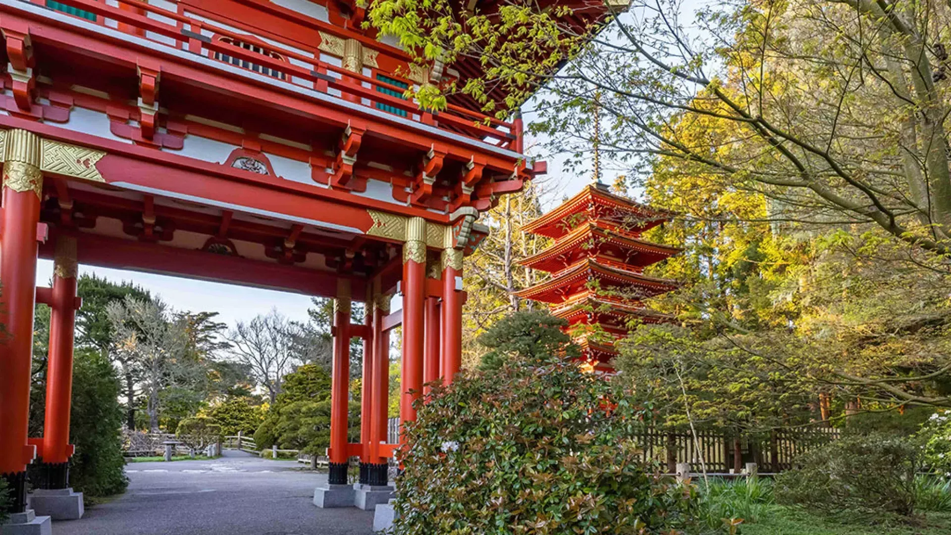 Japanese Tea Garden Temple